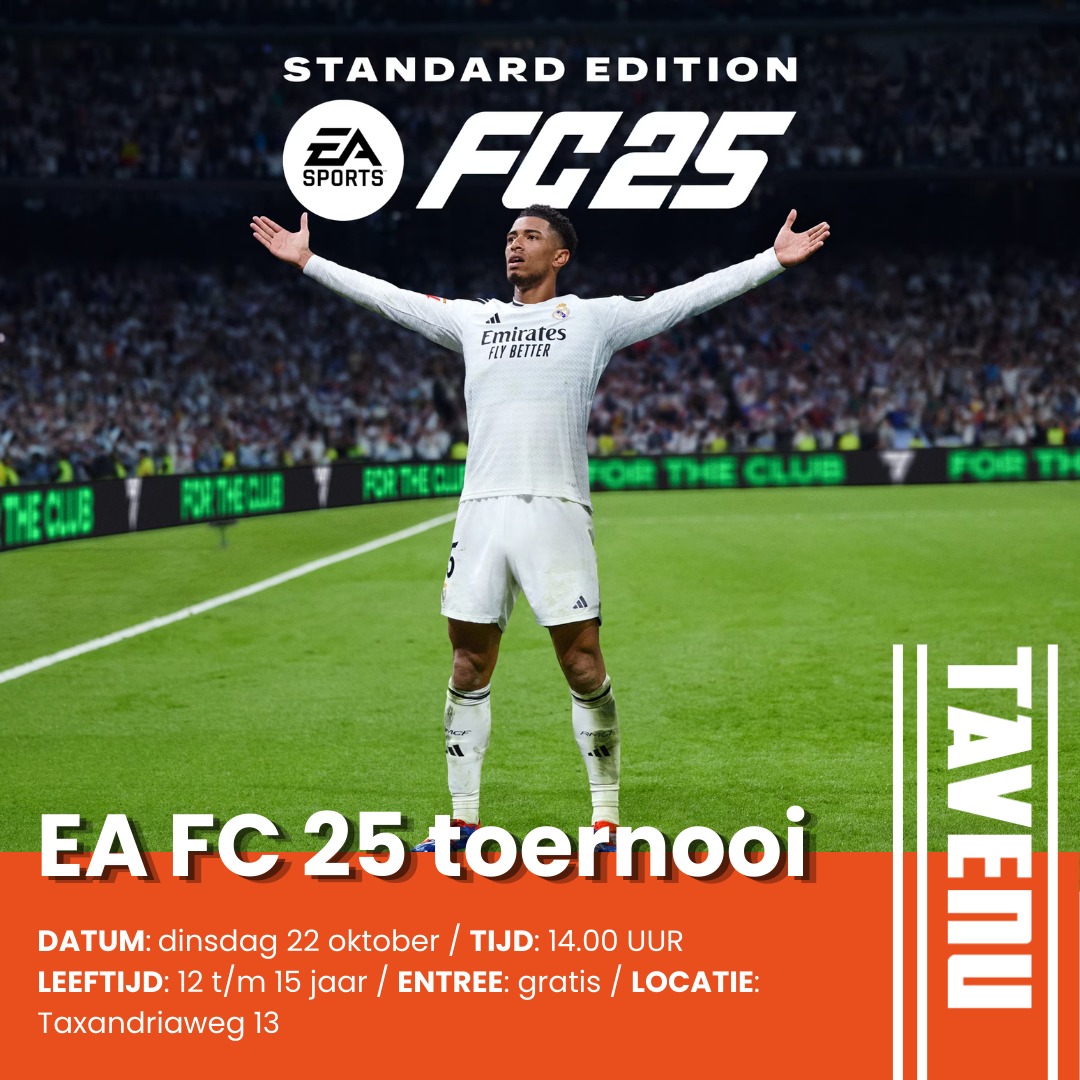 EA FC 25 Toernooi – 12 t/m 15 jaar